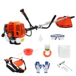 Coupe - herbe  essence, 52 cc weed wacker aliment au gaz, taille - haie sans fil 2 en 1, dbroussailleuse ...