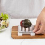 Coupe - ¿ufs multifonctionnel, en acier inoxydable, pour la maison, pour le djeuner, la viande, le ...