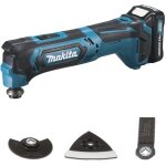D�coupeur - ponceur multifonctions makita 2 batteries 10, 8v 2. 0 ah, chargeur, coffret + kit d'accessoires ...