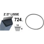 Courroie tondeuse honda castelgarden z27 trapezoidale 10mm x 724mm alpina ggp transmission Courroie tondeuse honda castelgarden z27 trapezoidale 10mm x 724mm alpina ggp transmission