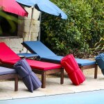 Coussin pour bain de soleil d�houssable monte carlo