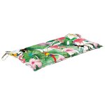 Coussin de banc multicolore 100x50x7 cm tissu vidaxl vidaxl