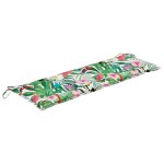 Coussin de banc multicolore 150x50x7 cm tissu vidaxl vidaxl