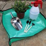 Coussin de bassin epais et etanche, tapis de jardin, anti - salissure, m�lange de sol, fleurs, pot de ...