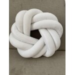 Coussin boule cr�atif nou� a la main, oreiller de taille pour le dos, coussin de si�ge pour la maison, ...