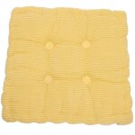 Coussin de chaise en coton doux lavable, plaid de forme carr�e, epais et chaud pour l'hiver, d�coration ...