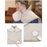 Coussin chauffant dos et cervicales 100w 9 niveaux de chaleur Coussin chauffant dos et cervicales 100w 9 niveaux de chaleur