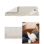 Coussin chauffant lest 100w 60 x 30 cm 9 niveaux de chaleur