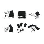 Coussin chauffant usb 5v en fiber de carbone, 1 lot de 1, 2, 3, 5, 6, 8 feuilles chauffantes