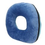 Coussin en forme de donut impermeable, doux, respirant, haute elasticite, anti - escarres, bleu fonce, ... Coussin en forme de donut impermeable, doux, respirant, haute elasticite, anti - escarres, bleu fonce, ...