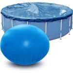 Coussin piscine hivernage rond Ø 4ft, flotteur hivernage piscine, coussin gonflable hiver, ballon hivernage ...