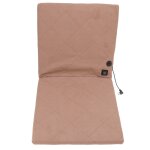 Coussin de siège chauffant électrique, sièges de stade pliables, housses chauffantes avec dossier pour ... Coussin de siège chauffant électrique, sièges de stade pliables, housses chauffantes avec dossier pour ...
