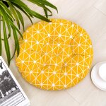 Coussin de si�ge rond en fiber de polyester, 15. 7x15. 7, epais, plusieurs styles, tapis de sol, d�coration ...