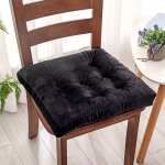 Coussin de sige simple de couleur unie, en peluche, tatami, matelas, coussin de couchage chaud, pour ...