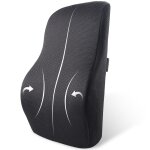 Coussin de soutien lombaire en coton a mmoire de forme pour chaise de bureau de voiture de dossier de ...