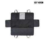 Coussin de voyage impermable pour chien et chat, housse de sige arrire de voiture, protge le tronc ...