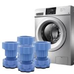 Coussinets anti - vibration pour pieds de machine � laver en caoutchouc 4 pi�ces