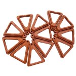 Coussinet de pied pour pot de fleurs, 12 pi�ces, ventil�, respirant, anti - pourriture, support de fond ...
