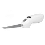 Couteau a decouper electrique, couteau a steak electrique a batterie en acier inoxydable, coupe - pain, ... Couteau a decouper electrique, couteau a steak electrique a batterie en acier inoxydable, coupe - pain, ...