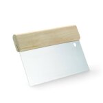 Couteau japonais large manche bois 160mm