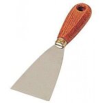 Couteaux � reboucher - lame inox - manche bois - 7 mm mob