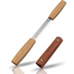 Couteau  tirer 11 cm - couteau  sculpter le bois avec tui en cuir dk2s - couteaux  sculpter pour ...