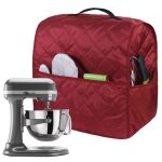 Couvercle anti - poussière inclinable avec poche pour kitchenaid, couvercle de support de centre commercial, ... Couvercle anti - poussière inclinable avec poche pour kitchenaid, couvercle de support de centre commercial, ...