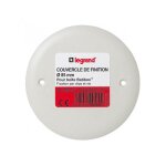 Couvercle pour bo�te a encastrer batibox - ma�onnerie - 85 mm legrand