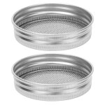 Couvercles filtrants pour pots de germination de graines, 2 pices, accessoire de germination en acier ...