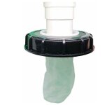 Couvercle de filtre ibc lavable en nylon avec couvercle de r�servoir d'eau de pluie ibc 1000l dn 75 feutre ...