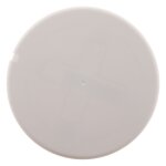 Couvercle pour plafonnier Ø125mm - bo�tes Ø85mm - blanc - zenitech