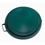 Couvercle poubelle imm. 75l vert canada