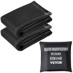Couverture anti - feu - vevor - lot de 2 couvertures de soudage 2, 44 x 3, 05 m, rsistantes au feu 550 ...