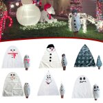 Couverture d'arbre de jardin de nol 1 pice, sac de protection contre les plantes d'extrieur, sac de ...