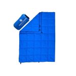 Couverture de camping pliable imperm�able 200x140 cm plaid de bivouac chaud isolant l�ger compact pour ...