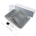 Couverture chauffante lectrique lavable, coussin thermique, artefact mtropolitain, lit, canap, bureau, ...