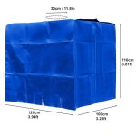 Couverture extérieure ibc pour réservoir d'eau de pluie, 4 couleurs, feuille de conteneur de 1000 litres, ... Couverture extérieure ibc pour réservoir d'eau de pluie, 4 couleurs, feuille de conteneur de 1000 litres, ...
