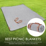 Couverture de pique - nique d'ext�rieur portable, tapis imperm�able et pratique pour le camping, meilleures ...