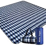 Couverture de pique - nique pliable et impermeable, tapis de pique - nique pour camping, plage, parc, ...