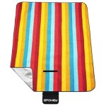 Couverture de pique - nique - spokey - mod�le grain - 3 couches - 130x150 cm - color�