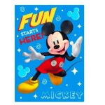 Couverture en polaire enfant disney mickey Couverture en polaire enfant disney mickey