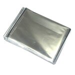 Couverture de secours a isolation thermique de sauvetage, kit de couvertures de survie, equipement de ...