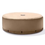 Couverture thermique pour spa gonflable purespa rond 4 places - intex