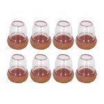 Couvre - pieds de chaise, 8 pices, coussinets de tabouret, protection des jambes de table, muet, pais, ...
