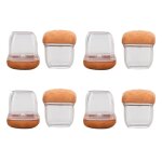 Couvre - pieds de chaise en tpe, 8 pices, rsistant  l'usure, protection des pieds de tabouret de table, ...