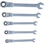 Coxb541900 clé a fourche a cliquet articulé 5 pièces Coxb541900 clé a fourche a cliquet articulé 5 pièces
