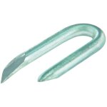 Crampillon acier zingu galvanis Ø 2, 5 x 25 mm