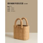 Creative cramique vase salon arrangement de fleurs maison modele chambre dcoration ornement sac a main ...