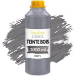 Creative deco teinte bois gris 1l teinture bois schage rapide protection de surface vernis bois  base ...