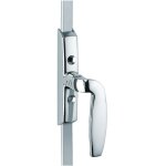 Cr�mone 332 blanc bouton chrom� sans trigle - vachette - 009909